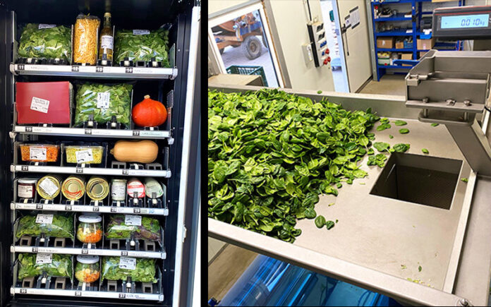 Fresh healthy Food Vending Machine